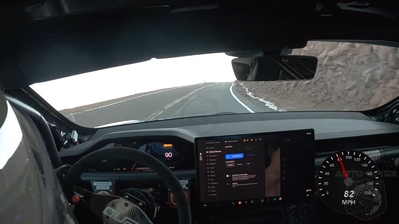 WATCH: Tesla's Model S Plaid Takes On The Pikes Peak Hill Climb With Insane Results
